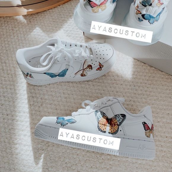 Air force w custom butterflies - Picture 2 of 2